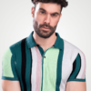 Vertical Cord Knit T-Shirt - Print 2