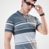 Jaquard Polo T-Shirt - Print 1