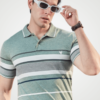 Jaquard Polo T-Shirt - Print 7