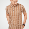 Designer Crochet Polo - Print 5