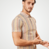 Designer Crochet Polo - Print 3