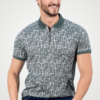 Jaquard Zip Style Polo T-Shirt - Print 3