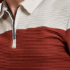 Luxe Reverse Knit Polo - Print 7
