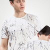 All over print Round Neck T-Shirt - Print 8