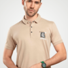 Canvas fabric Polo T-Shirt - Print 4