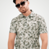 Imported Bubble Print Polo T-Shirt - Print 8