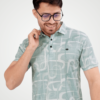 Imported Bubble Print Polo T-Shirt - Print 6